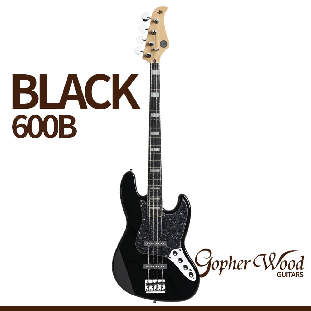 고퍼우드: 베이스기타 BLACK600B