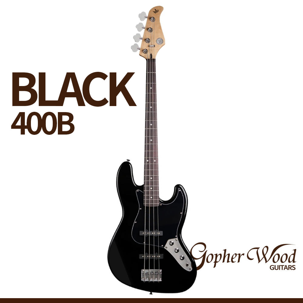 고퍼우드: 베이스기타 BLACK400B